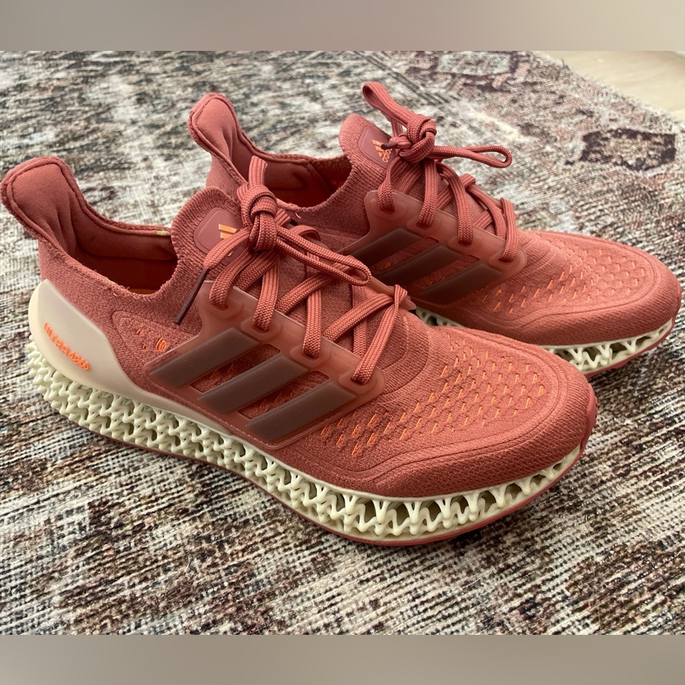 Adidas Women's Ultra 4DFWD GX6633 Wonder Red/Night Metallic Size 5